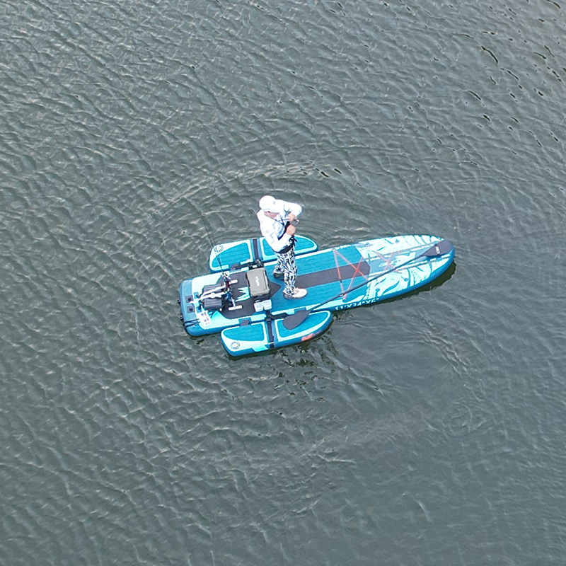Pesca de dos plataformas flota - Fishing Kayak Inflatable reseña y precio